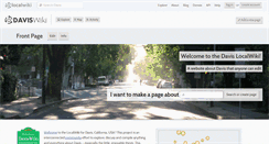 Desktop Screenshot of daviswiki.org