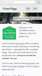 Mobile Screenshot of daviswiki.org